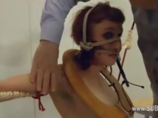 Cute BDSM Toilet bitch Fucked Anally Hard