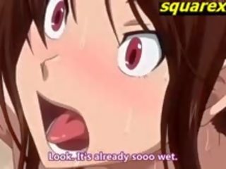 Hardcore anime maagd kameraad met groot kindje neuken