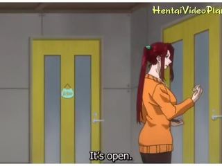 Anime adolescent Left In A Puddle Of Cum