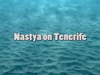 Attractive Nastya swimming nude in the sea