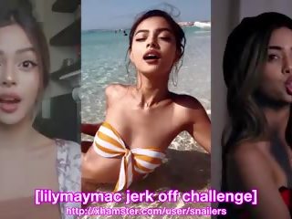 Lilymaymac Jerk off Challenge, Free Jerk off Tube HD dirty video 4e