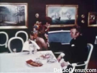 משובח סקס 1960s - שיערי ראש שחרחורת - שולחן ל שלוש