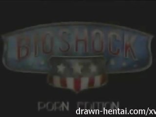 Bioshock Infinite Hentai - Wake up X rated movie from Elizabeth