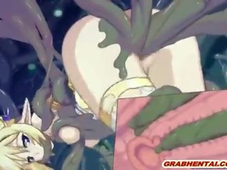 Menarik animasi pornografi peri tertangkap dan tremendous dibor wetpussy oleh s