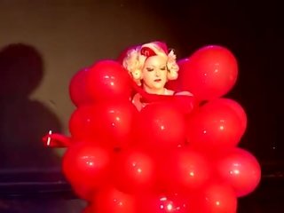 Cabaret Burlesque Dirty Martini Baloon