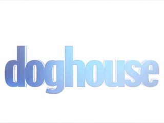 Doghouse - Skinny Small Tit Blonde Gets Multiple Anal Creampies