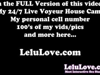 Lelu Love-vlog Lots of JOI Gratitude and Boob Duct: dirty clip 91