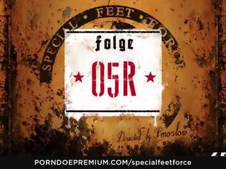 Special Feet Force - superb Fetish Bdsm Sessions With Hot German Slaves And Feet Loving Guards