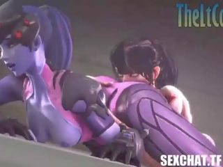 Overwatch sfm o muito melhores widowmaker porcas filme