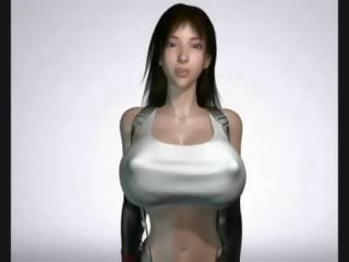 Ffvii slutlig fan tifa doga 3d