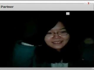 Warga cina teman wanita tremendous webcam vid
