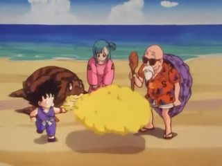Bulma meets the expert Roshi and videos her pussy