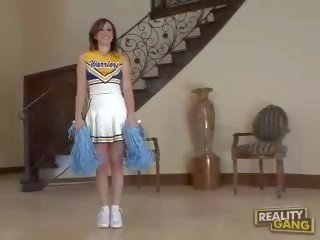 靈活 cheerleading 蕩婦 在 性交 xxx