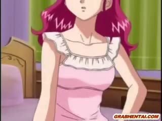 Renteng hentai girls gets whipped and brutally fucked by