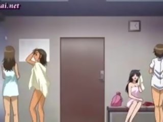 Wild Anime Teacher Enjoys A pecker