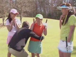Erika hiramatsu leva dois clubs immediately thereafter golf -uncensored jav-
