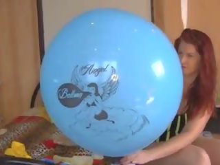 Angel Eyes Plays with Balloons - 1, Free xxx video 52