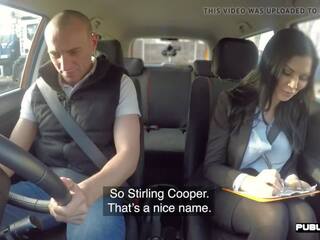 Verklig storbritannien körning instructor publicly körd: fria högupplöst x topplista video- 8c