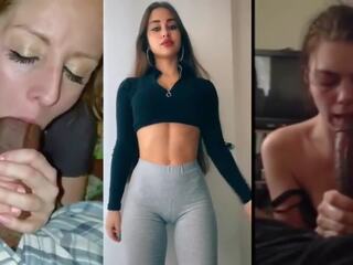 Tiktok Leggings Cameltoe and BBC Cuckold Sissy: HD sex film 21