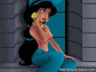 Aladdin and Jasmine adult video
