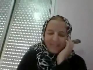 Árabe mamá sucio hablar